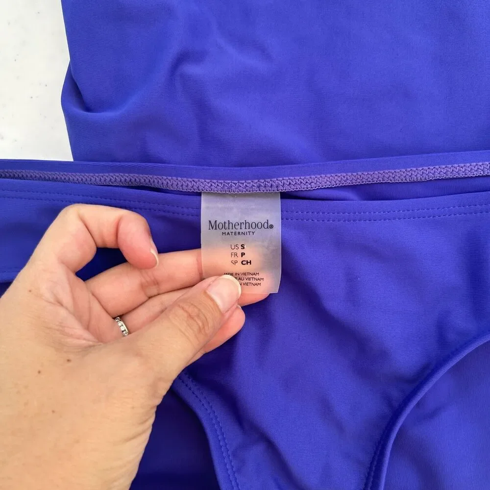 2‎ Womens Small Maternity Swimwear SWIM Motherhood Maternity Jessica Simpson EUC